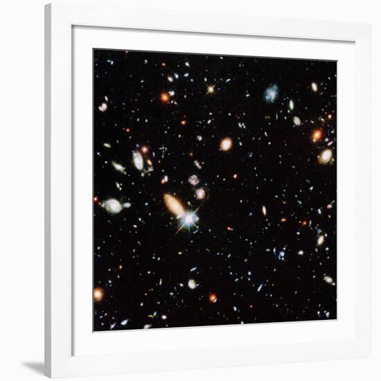 Very Distant Galaxies-null-Framed Photographic Print