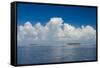 Very flat ocean, Mamanuca Islands, Fiji, South Pacific-Michael Runkel-Framed Stretched Canvas