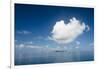 Very flat ocean, Mamanuca Islands, Fiji, South Pacific-Michael Runkel-Framed Photographic Print