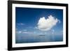 Very flat ocean, Mamanuca Islands, Fiji, South Pacific-Michael Runkel-Framed Photographic Print