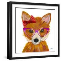 Very Foxy-Julie DeRice-Framed Art Print