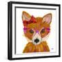 Very Foxy-Julie DeRice-Framed Art Print