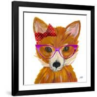 Very Foxy-Julie DeRice-Framed Art Print