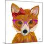 Very Foxy-Julie DeRice-Mounted Art Print