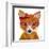 Very Foxy-Julie DeRice-Framed Art Print