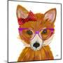 Very Foxy-Julie DeRice-Mounted Art Print