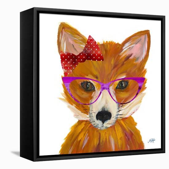 Very Foxy-Julie DeRice-Framed Stretched Canvas