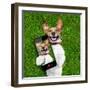 Very Funny Dog-Javier Brosch-Framed Premium Photographic Print