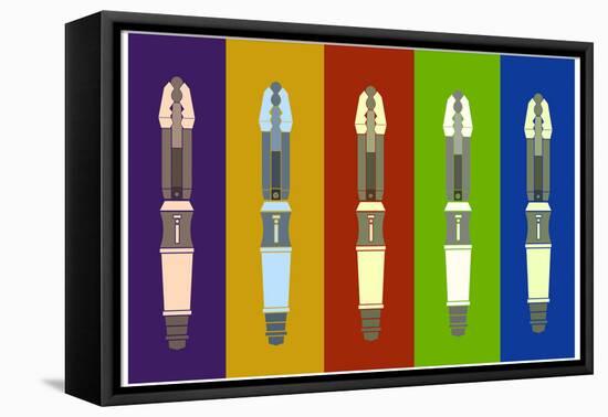 Very Good at Opening Doors Pop Art-null-Framed Stretched Canvas