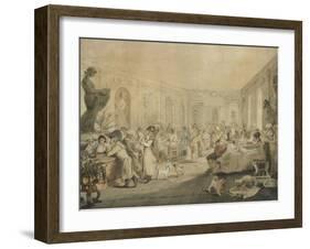 Very's Restaurant in the Palais Royal, Paris, 1803-John Nixon-Framed Giclee Print