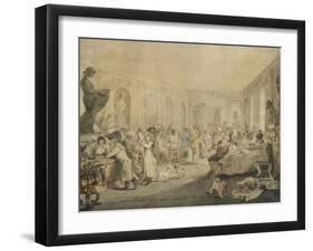 Very's Restaurant in the Palais Royal, Paris, 1803-John Nixon-Framed Giclee Print