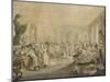 Very's Restaurant in the Palais Royal, Paris, 1803-John Nixon-Mounted Giclee Print
