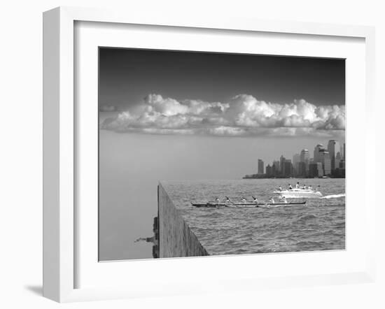 Very Sharp Left-Thomas Barbey-Framed Premium Giclee Print