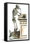 Vesalius: Skeleton, 1543-Andreas Vesalius-Framed Stretched Canvas