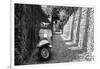 Vespa In Alley Amalfi, Italy Poster-null-Framed Photo