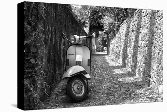 Vespa In Alley Amalfi, Italy-null-Stretched Canvas