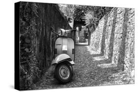 Vespa In Alley Amalfi, Italy-null-Stretched Canvas