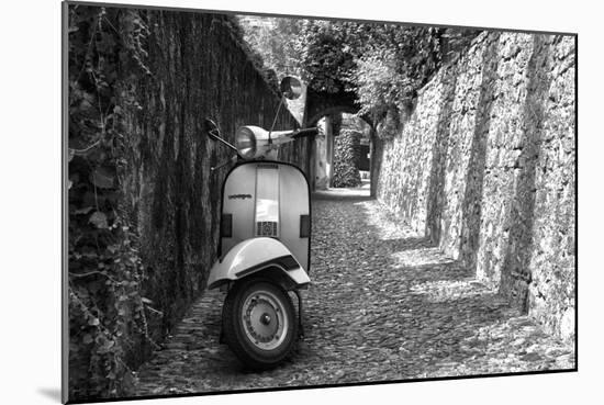 Vespa In Alley Amalfi, Italy-null-Mounted Photo