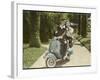 Vespa Scooter 1960s-null-Framed Photographic Print