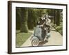 Vespa Scooter 1960s-null-Framed Photographic Print