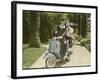 Vespa Scooter 1960s-null-Framed Photographic Print