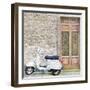 Vespa with Porte Vecchio-Tosh-Framed Art Print