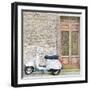 Vespa with Porte Vecchio-Tosh-Framed Art Print