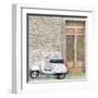 Vespa with Porte Vecchio-Tosh-Framed Art Print