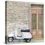 Vespa with Porte Vecchio-Tosh-Stretched Canvas