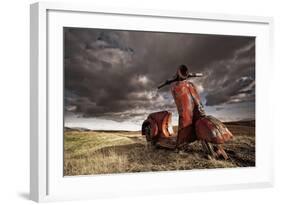 Vespa-Þorsteinn H. Ingibergsson-Framed Photographic Print