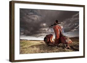 Vespa-Þorsteinn H. Ingibergsson-Framed Photographic Print