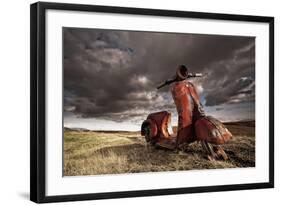 Vespa-Þorsteinn H. Ingibergsson-Framed Photographic Print