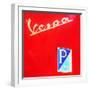 Vespa-Tosh-Framed Premium Giclee Print