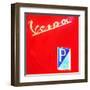 Vespa-Tosh-Framed Art Print