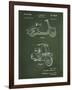 Vespa-Patent-Framed Art Print