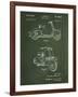 Vespa-Patent-Framed Art Print