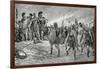 Vespasian Rescued by His Son Titus, Illustration from 'Hutchinson's History of the Nations', c.1910-Richard Caton Woodville-Framed Giclee Print