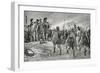 Vespasian Rescued by His Son Titus, Illustration from 'Hutchinson's History of the Nations', c.1910-Richard Caton Woodville-Framed Giclee Print