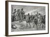 Vespasian Rescued by His Son Titus, Illustration from 'Hutchinson's History of the Nations', c.1910-Richard Caton Woodville-Framed Giclee Print