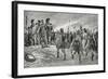 Vespasian Rescued by His Son Titus, Illustration from 'Hutchinson's History of the Nations', c.1910-Richard Caton Woodville-Framed Giclee Print