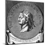 Vespasianus Crowned-null-Mounted Art Print