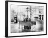 Vespasienne (Public Urinal) on the Grands Boulevards, Paris, C.1900 (B/W Photo)-French Photographer-Framed Giclee Print