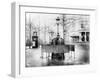 Vespasienne (Public Urinal) on the Grands Boulevards, Paris, C.1900 (B/W Photo)-French Photographer-Framed Giclee Print
