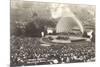 Vesper Service at Hollywood Bowl, Los Angeles, California-null-Mounted Premium Giclee Print