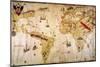 Vespucci's World Map, 1526-Juan Vespucci-Mounted Giclee Print