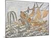 Vessel Being Attacked by Whale. France, Late 16th Century-null-Mounted Giclee Print