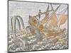 Vessel Being Attacked by Whale. France, Late 16th Century-null-Mounted Giclee Print