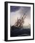 Vessel Entering Port of Cette, 1757-Claude Joseph Vernet-Framed Giclee Print