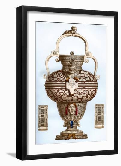 Vessel of Henri II Ware, 16th Century-Franz Kellerhoven-Framed Giclee Print