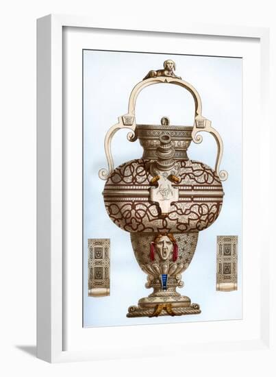 Vessel of Henri II Ware, 16th Century-Franz Kellerhoven-Framed Giclee Print